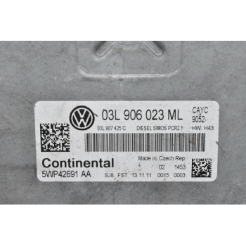 Εγκέφαλος Volkswagen Golf / Touran / Tiguan 1.6 TDI 2005-2015 03L906023ML 5WP42691 AA 03L907425C (Seat / Audi / Skoda)