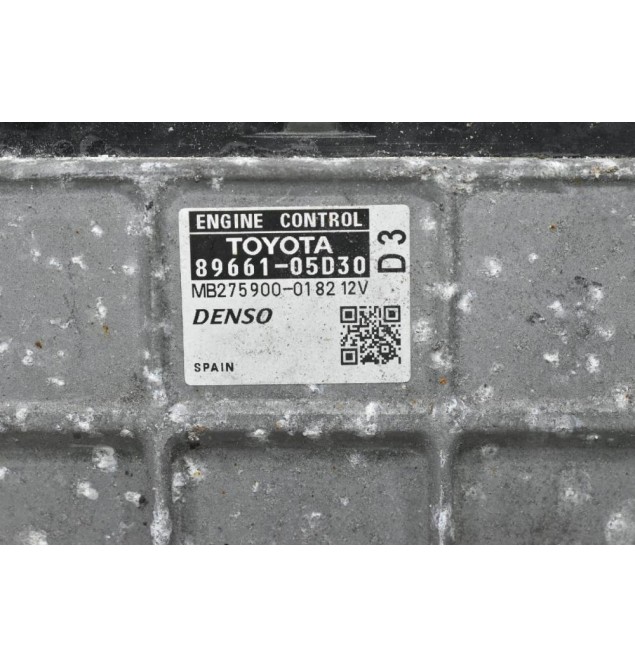 Εγκέφαλος Toyota Avensis 2.0 D4D 2008-2013 89661-05D30 MB275900-0182