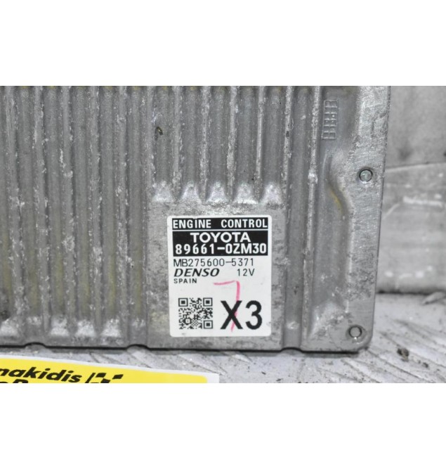 Εγκέφαλος Toyota Corolla - Auris 1.4D D4D 2005-2010 89661-0ZM30 MB275600-5371