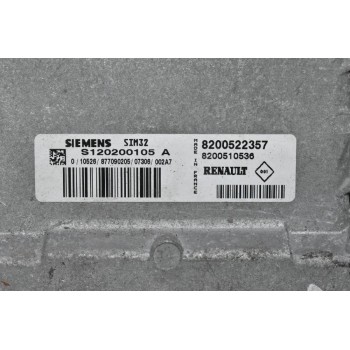 Εγκέφαλος Renault Clio 1.2 2008-2013 8200522357 8200510536 S120200105