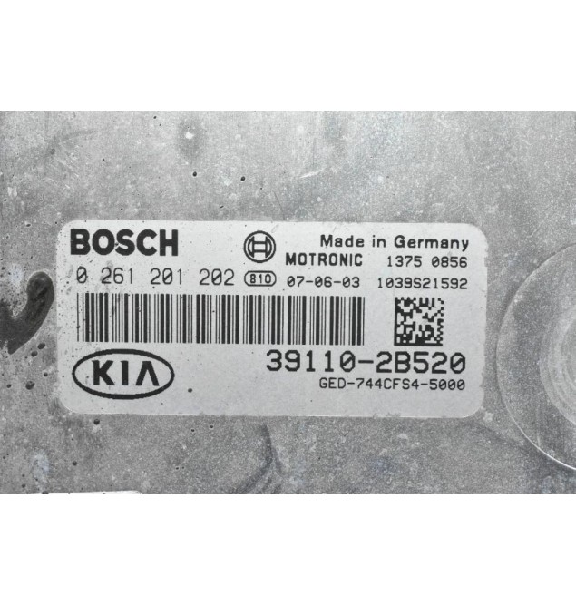 Εγκέφαλος Kia Ceed 1.4 2006-2012 0261201202 39110-2B520 1039S21592