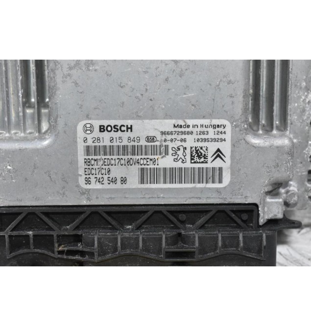 Εγκέφαλος Peugeot 207 / Citroen C3 C2 1.4 HDI 2006-2014 0281015849 9674254080