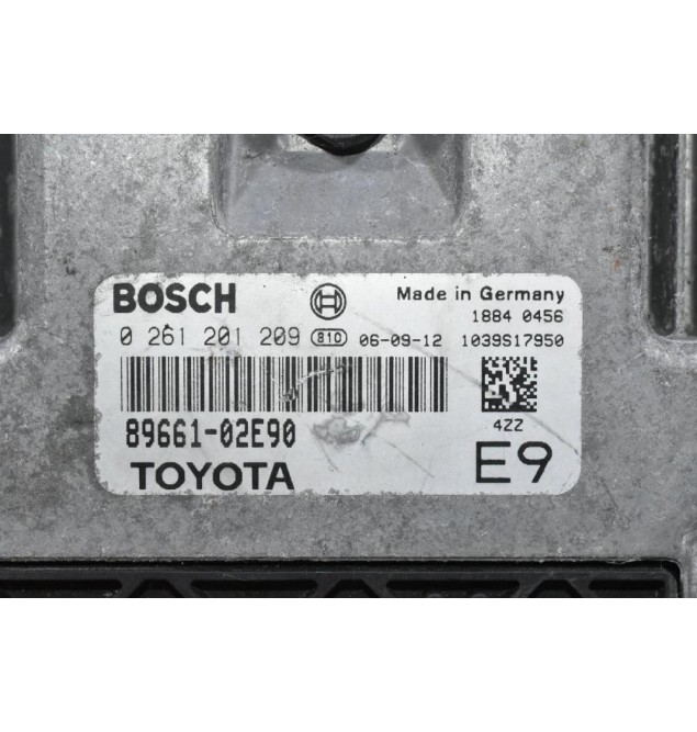 Εγκέφαλος Toyota Corolla - Auris 1.4D D4D 2005-2010 89661-02E90 0261201209 1039S17950