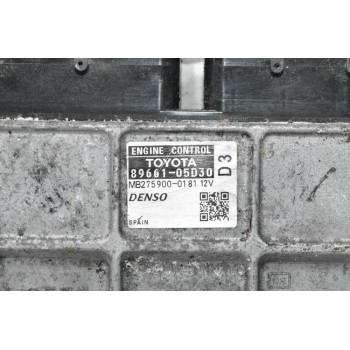 Εγκέφαλος Toyota Avensis 2.0 D4D 2008-2013 89661-05D30 MB275900-0181