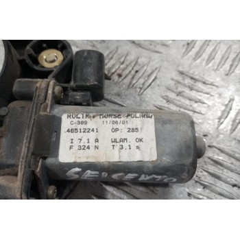 Γρύλλος - Μηχανισμός Παραθύρου Με Μοτερ Εμπρος Δεξια Fiat Seicento 1998-2006 46512241 2pins