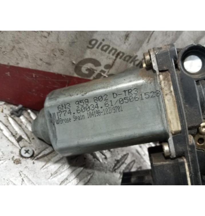 Μοτερ  Παραθύρου Εμπρος Δεξια Volkswagen Polo 6N 1999-2001 6N4837462B 11 pins