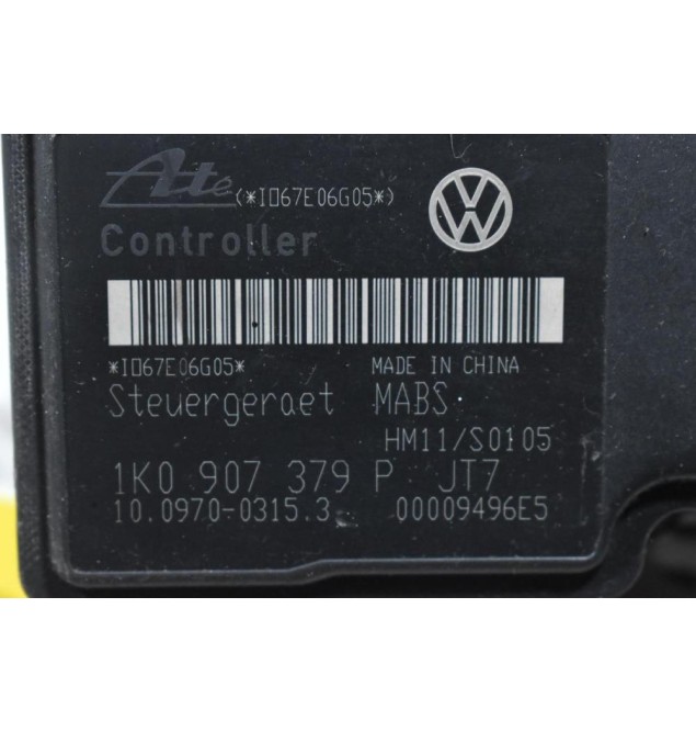 Μονάδα ABS Volkswagen Golf - Jetta - Caddy 2003-2010 1K0907379P 1K0614117H (Seat Toledo - Leon - Altea / Skoda Octavia)