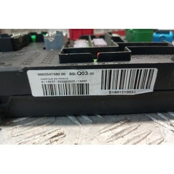 Ασφάλειες - Ασφαλειοθήκη Citroen C4 2011-2014 BSI-Q03-00 9665547480 00 *Σπασμενα Φις