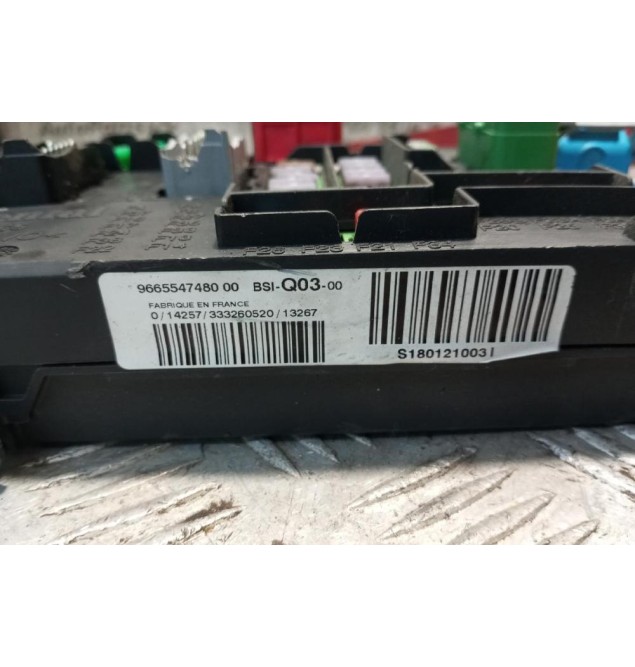 Ασφάλειες - Ασφαλειοθήκη Citroen C4 2011-2014 BSI-Q03-00 9665547480 00 *Σπασμενα Φις