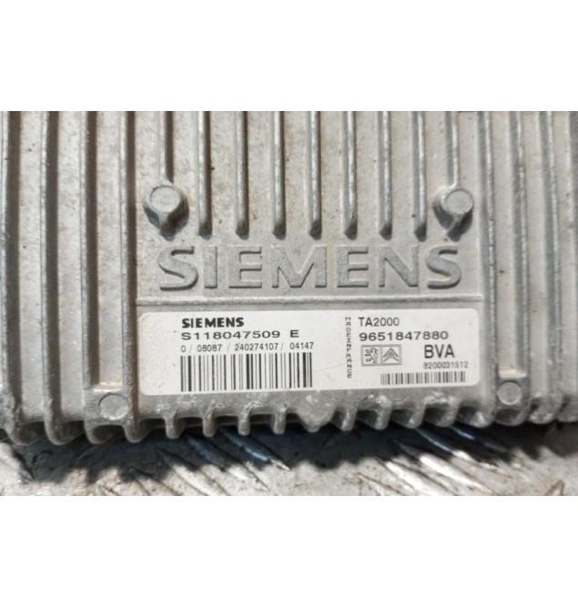 Εγκέφαλος Κινητηρα Citroen C5 2001-2004 2 φις 9651847880