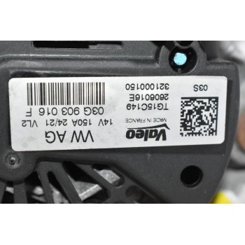 Δυναμός Audi A4 / A5 / A6 / Q5 2.0 TDI CGL 2008-2012 (Γνήσιος) 03G903016F 150A 14V