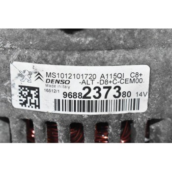 Δυναμό Citroen C3 / Pegeuot 208 HMZ HM01 1.2 2015-2020 MS1012101720 9688237380 14V