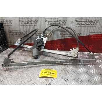 Γρύλλος - Μηχανισμός Παραθύρου Με Μοτερ Εμπρος Δεξια Renault Laguna ΙΙ 2000-2007 2 pins