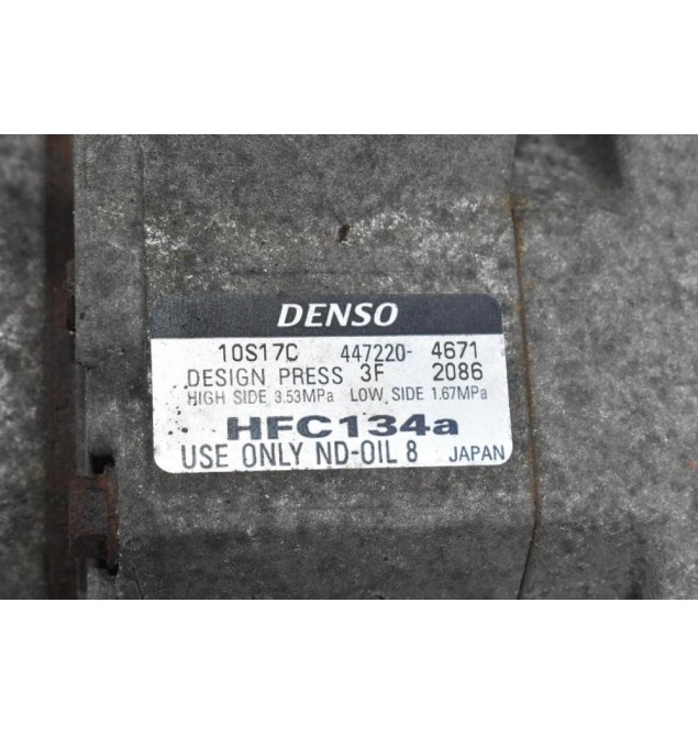 Κομπρεσέρ Aircondition - A/C Ford Maverick - Mazda Tribute 2.3 16V L3 2005-2012 DENSO 10S17C   447220-4671 HFC134a