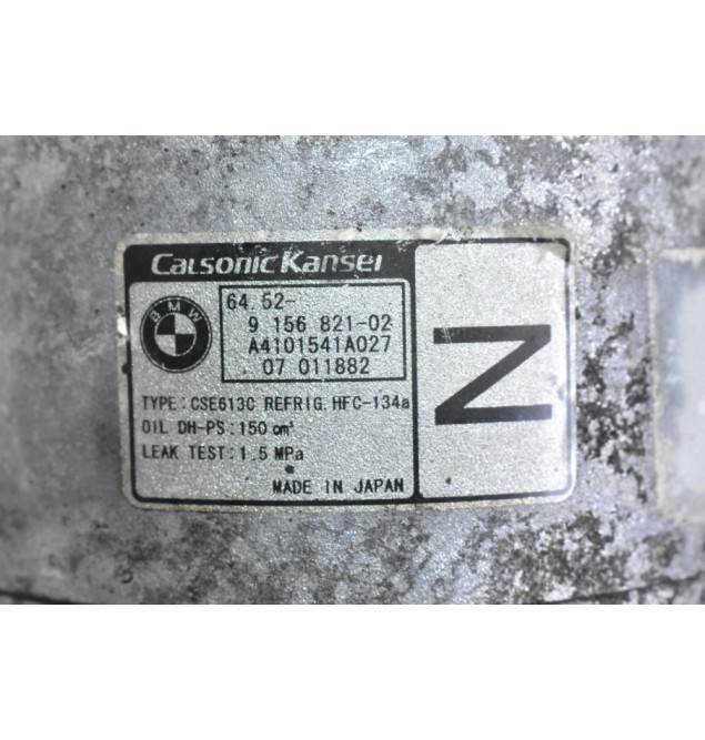 Κομπρεσέρ Aircondition - A/C Bmw E87/E90 2.0 N46B20 2004-2012 691538008 A4101541A023