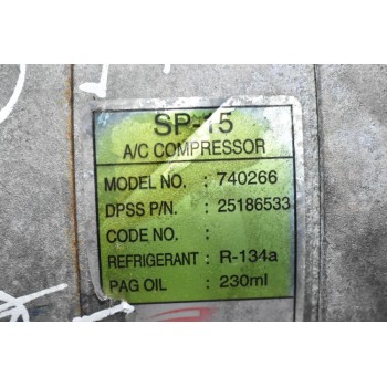 Κομπρεσέρ Aircondition - A/C Isuzu D-Max 3.0 4JJ1 2007-2012 740266 25186533