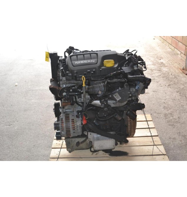 Κινητήρας - Μοτέρ Nissan Qashqai 1.6 DCI R9M A406 R9MA406 2007-2016 (Αντλία 167002972R  0445010250 Μπέκ 0445110414) Χωρίς Τουρμπίνα