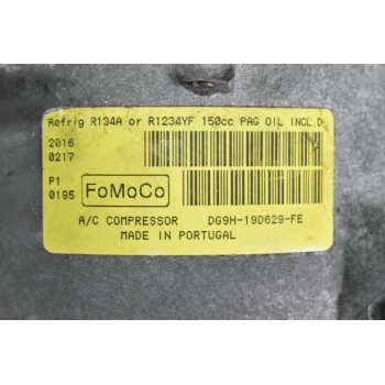 Κομπρεσέρ Aircondition A/C Ford Mondeo 2.0 TDCI 180ps T8CF 2014-2019 DG9H-19D629-FE (Γνήσιο)