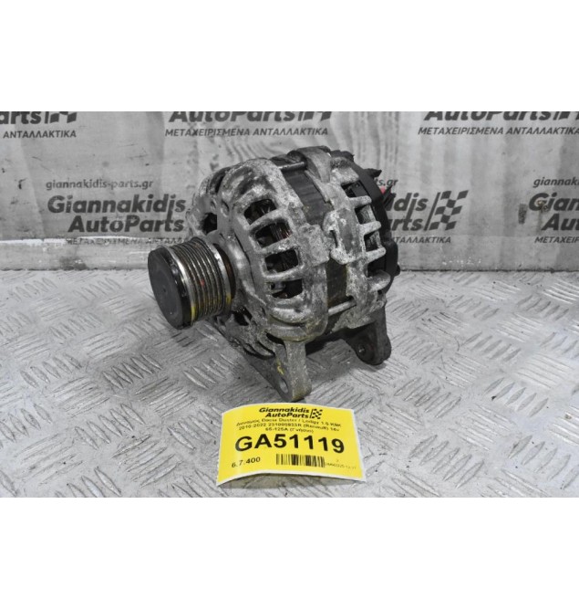 Δυναμός Dacia Duster / Lodgy 1.5 K9K 2010-2022 231005933R (Renault) 14v 65-125A (Γνήσιο)