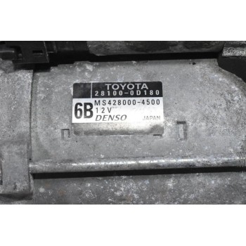Μίζα Toyota Avensis / Corolla 1.6 1.8 3ZZ 2001-2007 28100-0D180 MS428000-4500 (Γνήσια)