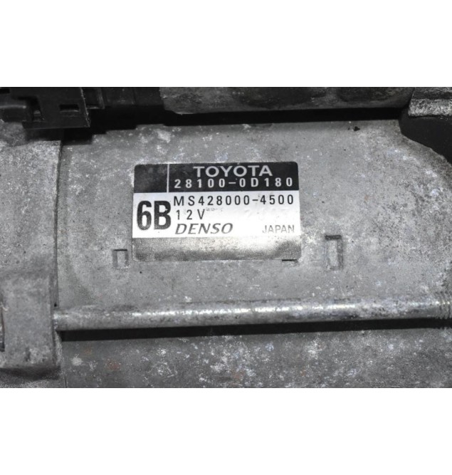 Μίζα Toyota Avensis / Corolla 1.6 1.8 3ZZ 2001-2007 28100-0D180 MS428000-4500 (Γνήσια)