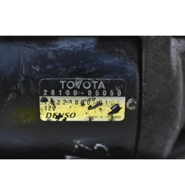 Μίζα Toyota Hilux 2.4 2L 1990-1998 28100-05050 12V (10 Δόντια) (Γνήσια)