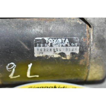 Μίζα Toyota Hilux 2.4 2L 1990-1998 28100-05050 12V (10 Δόντια) (Γνήσια)