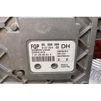 Εγκέφαλος Κινητήρα Opel Astra H 1.6 Z16XER VDO 55559394 S0700402 DH 2004-2010