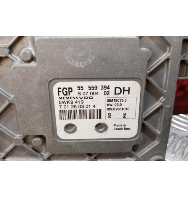 Εγκέφαλος Κινητήρα Opel Astra H 1.6 Z16XER VDO 55559394 S0700402 DH 2004-2010