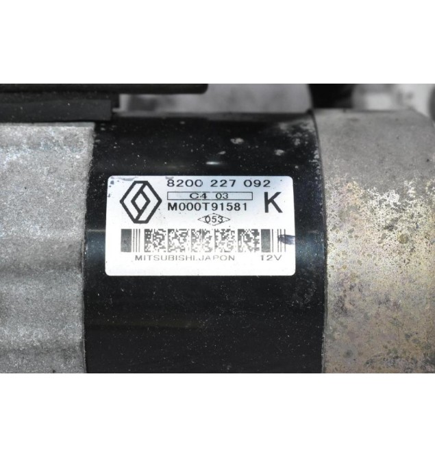 Μίζα Renault Clio - Megane - Scenic 1.5 DCi 2005-2015 8200227092 M000T91581 (Dacia Duster) ( Nissan Qashqai)