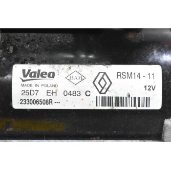 Μίζα Renault Clio / Captur K9K 2010-2022 233006508R (Dacia Duster Sandero Dokker - Nissan Qashqai Note Juke)