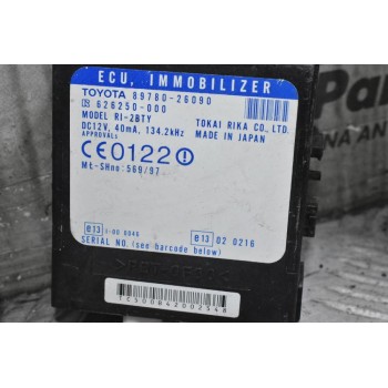 Σετ Immobilizer Toyota Hilux KUN25 2005-2012 89661-0652 89741-0K021 89780-26090 89783-22020