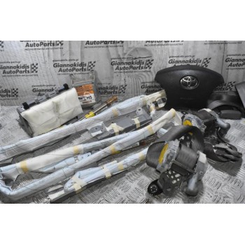 Σετ Αερόσακων Πλήρες Με Ζώνες Και Εγκέφαλο Toyota Hilux KUN 25 2005-2012 89170-0K090 TK-DAB-0056 7L7920-P