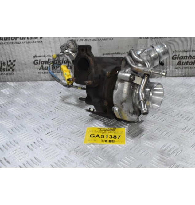 Turbo / Τουρμπίνα Nissan Qashqai - X-Trail 2.0 M9R 2007-2014 774833-2 GTA1549LV (Renault Koleos)