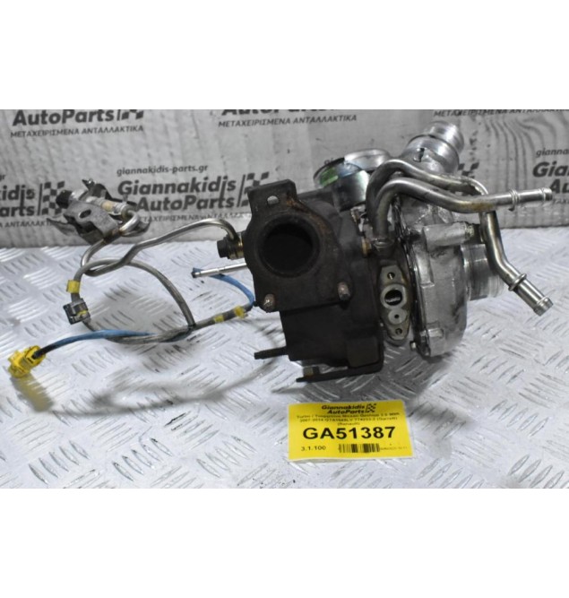 Turbo / Τουρμπίνα Nissan Qashqai - X-Trail 2.0 M9R 2007-2014 774833-2 GTA1549LV (Renault Koleos)