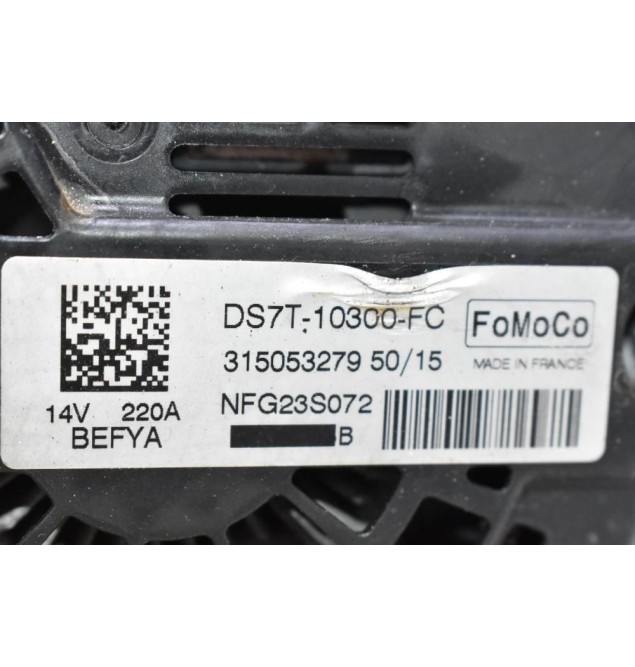 Δυναμός Ford Mondeo 2.0 TDCI T8CF 2014-2019 DS7T-10300-FC 220A 14V (Γνήσιο)