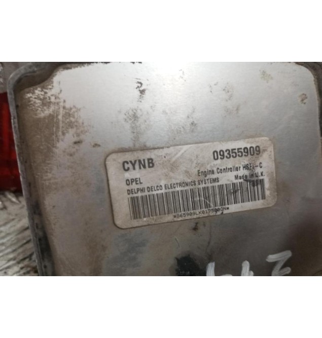 Εγκέφαλος Κινητηρα Opel Astra G Κωδ.Κινητηρα Z14XE 1998-2004 09355909