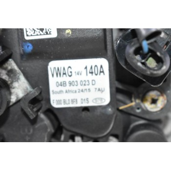 Δυναμό Volkswagen Polo 1.4 TDI CUS 2014-2020 140A 14V 04B903023D (Seat - Skoda - Audi) (Γνήσιος) (Bosch)