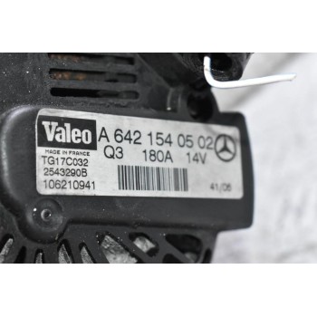 Δυναμό Mercedes-Benz ML320 642940 3.0 CDI 2005-2012 A6421540502 180A 14V