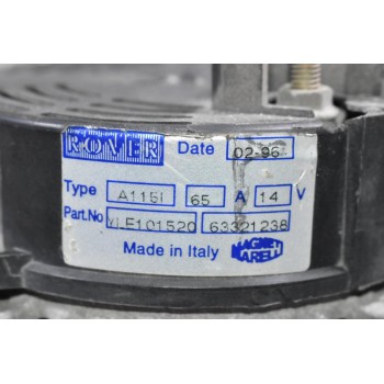 Δυναμό Rover 414 65A 14V 1990-2000 YLE101520 63321238 (Γνήσιο)