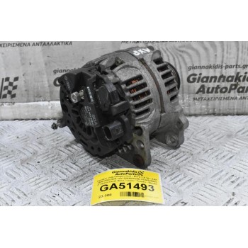 Δυναμό Volkswagen Golf / Bora 1.4 16v AXP 1995-2003 90A 14V 028903028D 0124325003 (Γνήσιο) (Seat Ibiza / Leon / Toledo - Skoda Octavia / Fabia)