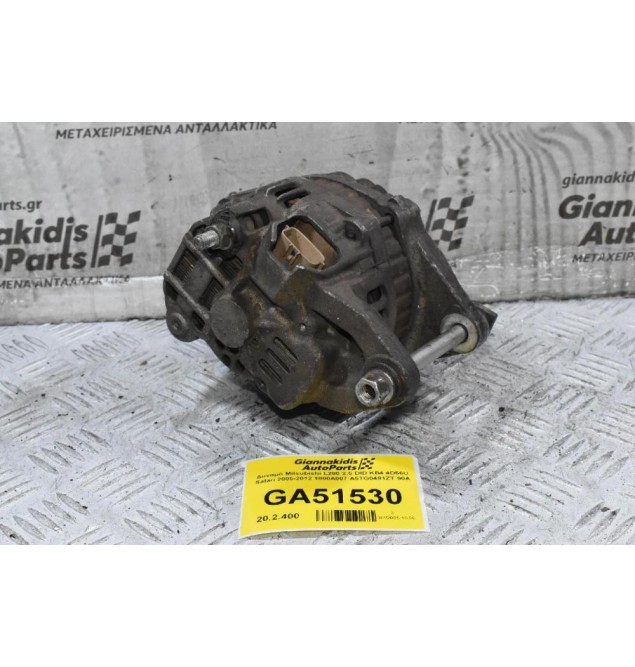 Δυναμό Mitsubishi L200 2.5 DID KB4 4D56U Safari 2005-2012 1800A007 A5TG0491ZT 90A