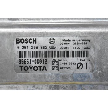 Εγκέφαλος Toyota Yaris 1SZ 1.3 2005-2010 0261206882 89661-0D012