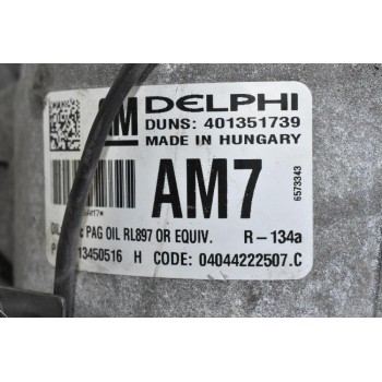 Κομπρεσέρ Aircondition - A/C Opel Astra J 1.6 B16DTL CDTI 2014-2019 DELPHI 401351739 13450516