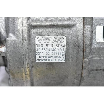 Κομπρεσέρ Aircondition - A/C Volkswagen Golf / Jetta / Passat 1.8 TSI CDA 2005-2012 (Seat Leon - Audi A3 A4 TT Q3 - Skoda Octavia) 1K0820808A 447150-2871