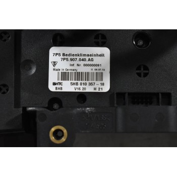 Χειριστήριο Κλιματισμού / Θερμανσης Με Διακόπτες Porsche Cayenne 958 2010-2018 7P5907040AG (Γνήσιο)