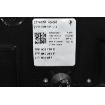 Πλαφονιέρα Ουρανού Porsche Cayenne 958 2010-2018 7PP959551EG (Γνήσιο)