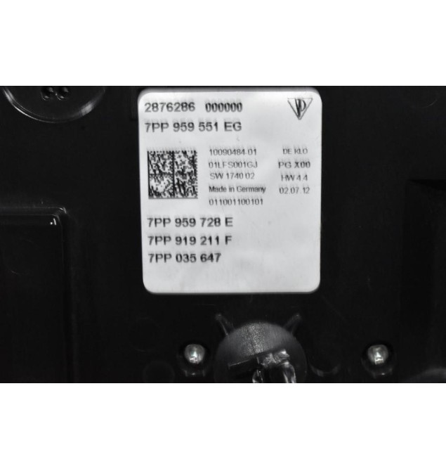 Πλαφονιέρα Ουρανού Porsche Cayenne 958 2010-2018 7PP959551EG (Γνήσιο)