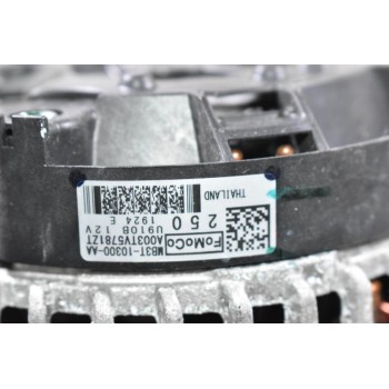 Δυναμός Ford Ranger Raptor 2.0 YN2X/YNWS 250A 12v 2017-2025 MB3T-10300-AA A003TV5781ZT (Γνήσιο)
