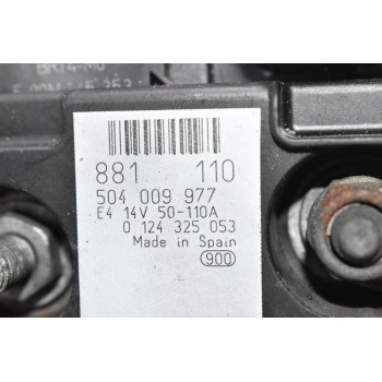 Δυναμό Fiat Ducato 2.3cc MultiJet F1AE 50-110A 2006-2010 504009977 0124325053